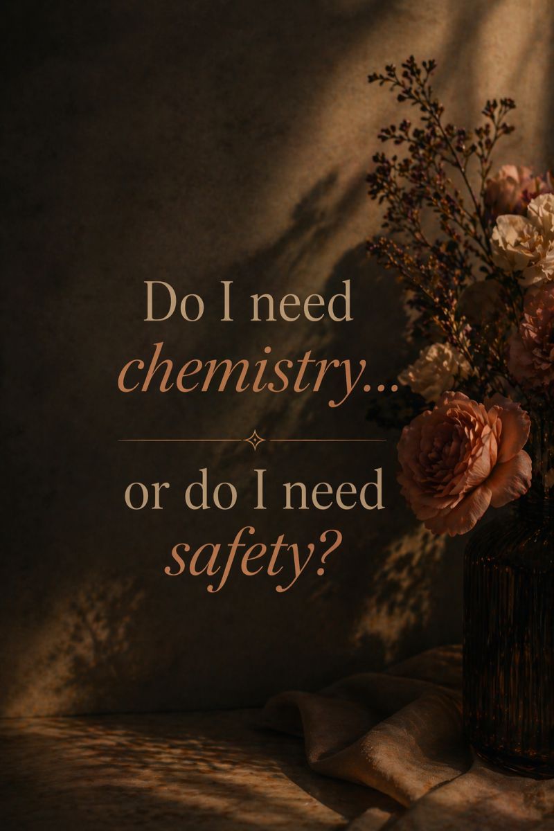 Do I need chemistry, or do I need safety.